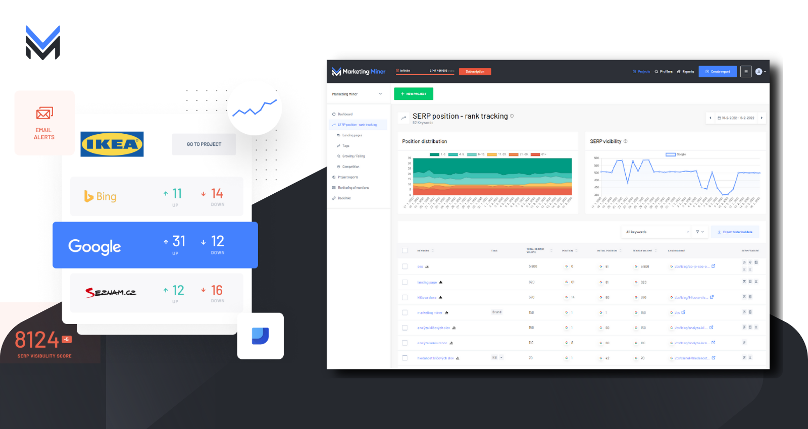screenshot of Marketing Miner
